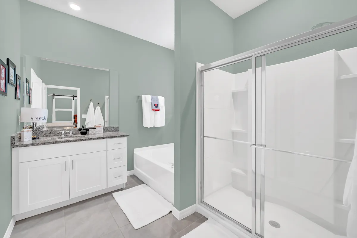 Master bathroom